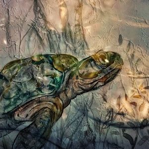 Sea Turtle- 12” x 12” archival fine art signed prints. Limited